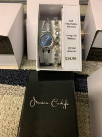 Jessica Carlyle Watch and Bracelet Set