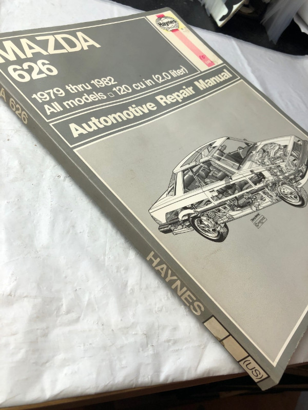 HAYNES 1979-1982 MAZDA 626 ALL MODEL REPAIR MANUAL #M0106 in Textbooks in Edmonton - Image 2