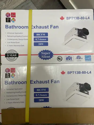 Brand new Exhaust Fans, View more