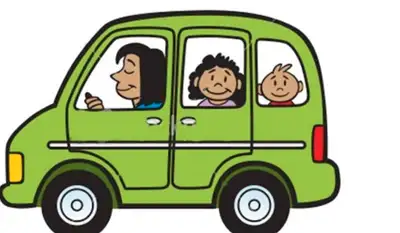 School pick and drop off , View more