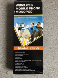Selfi stick monopode Bluetooth 