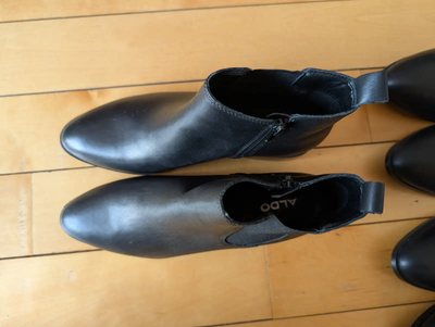 Aldo 'Chelsea' Leather Ankle Boots, Ladies sz 7 & 8..NEW..$25, View more