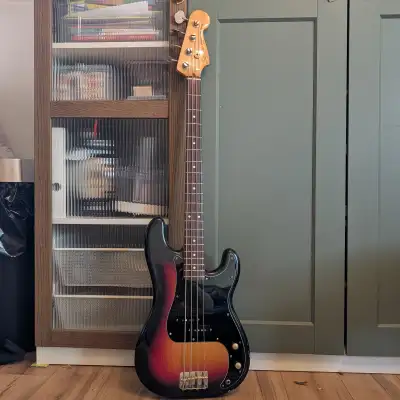 Great playing and wonderful sounding instrument. Some genuine finish wear from touring. Pickguard, k...