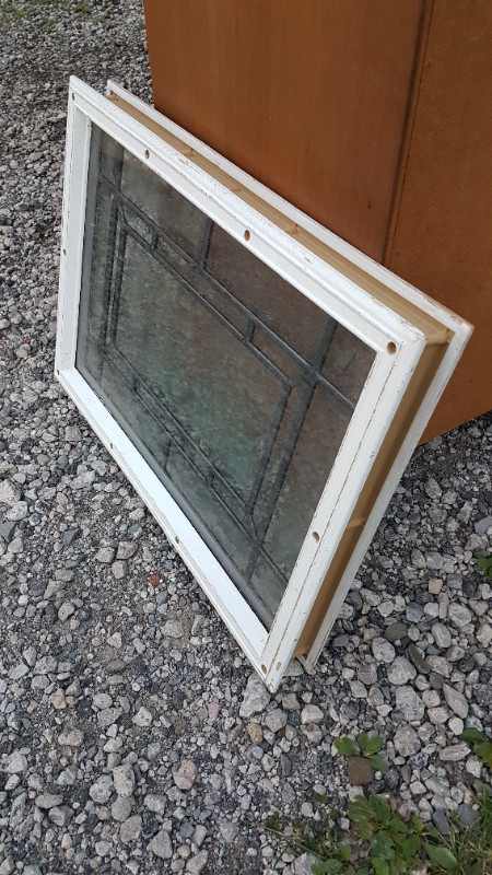 Leaded Glass Window (24" x 18") in Windows, Doors & Trim in Hamilton - Image 3