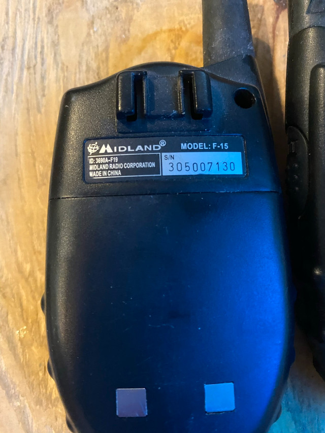 Midland F15 Walkie Talkies  in Other in Barrie - Image 2