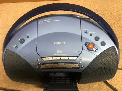 Sony portable cd cassette radio cfd s20cp Good working condition