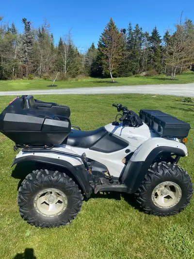 2012 420 Honda Rancher Trail Edtion Aluminum rims with 26” Big horn 2.0 Independent Suspension, Auto...