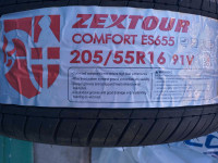 *Brand New* 205/55R16 Zextour all season tires pneus toutes580