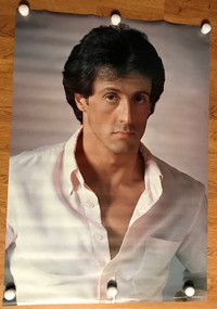 Sylvester Stallone Original Colour Poster-24"x 35"AA127-1984-UK