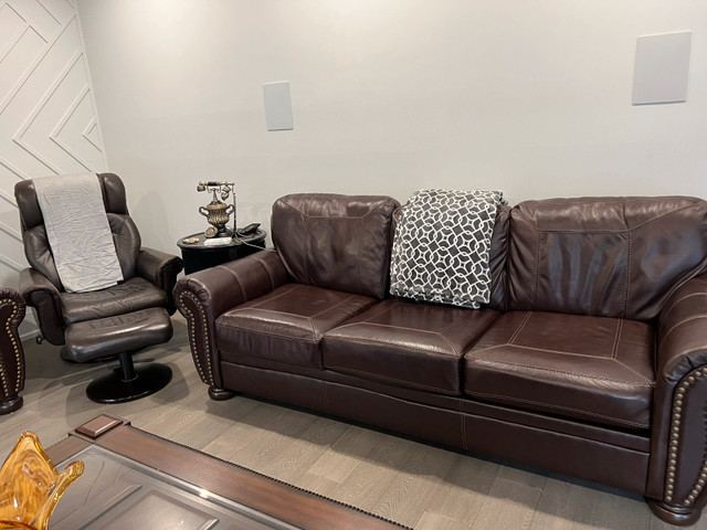 Leather Sofa’s (Signature Design Ashley’s  in Couches & Futons in Mississauga / Peel Region - Image 3