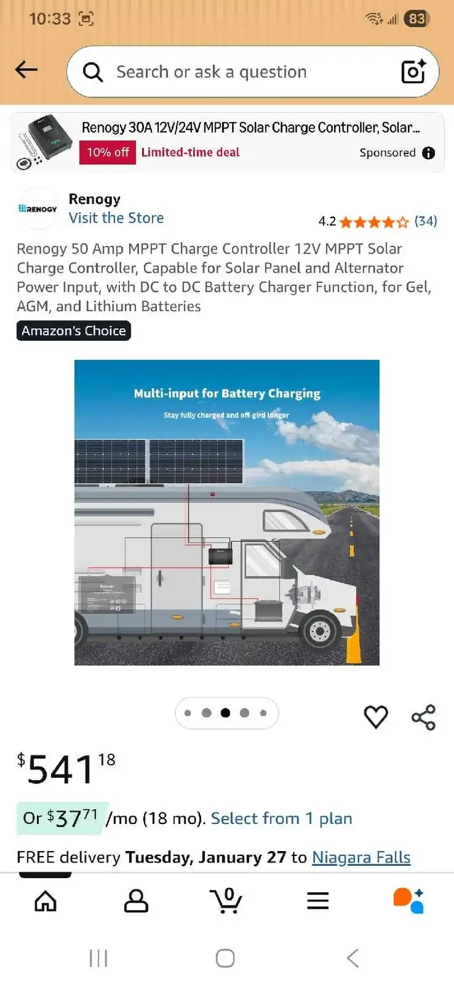 Solar Charger Controller 65187288426243125