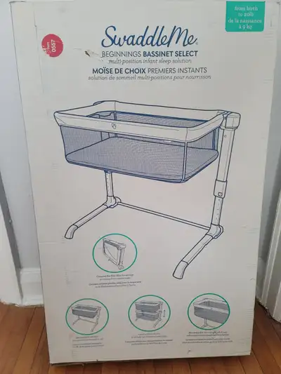 SwaddleMe Beginnings Bassinet Select - new in box, View more