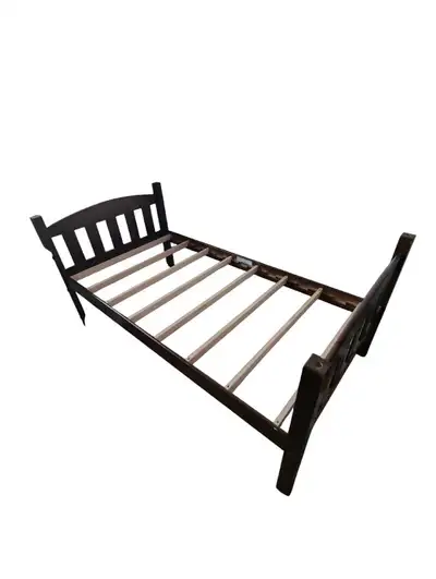 Dark Brown Twin Bedframe , View more