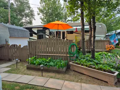 Comes with a front bedroom with kings size bed with dresser and cedar closet. Dining Room/ Kitchen w...