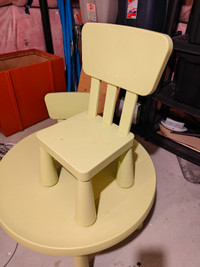 Kids table and chairs
