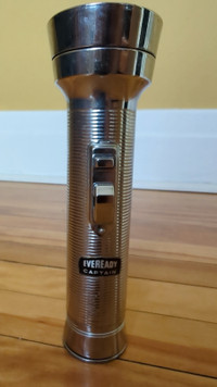 Lampe de poche vintage Eveready captain