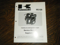 Kawasaki FE120  4 Stroke Engine Service Manual Supplement