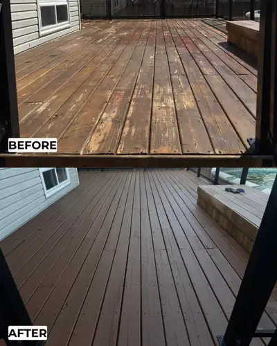 DECK PAINTING & STAINING | PRESSURE WASHING, View more