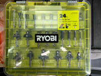 Brand New Ryobi Router Bit Set