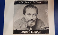 Andre Breton "Un Jour A La Fois" 45 tours record.