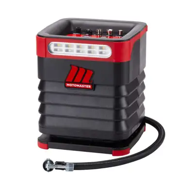 Excellent condition 12V powered Ideal for use with cars, SUV/Vans, motorcycles, bicycles and sports...
