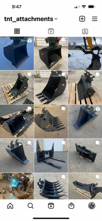 Mini Excavator Attachments - Canadian Made,.