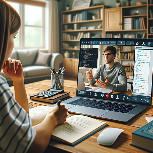 Learn Java  Python JavaScript interactively with own Tutor $15hr64840202469634122