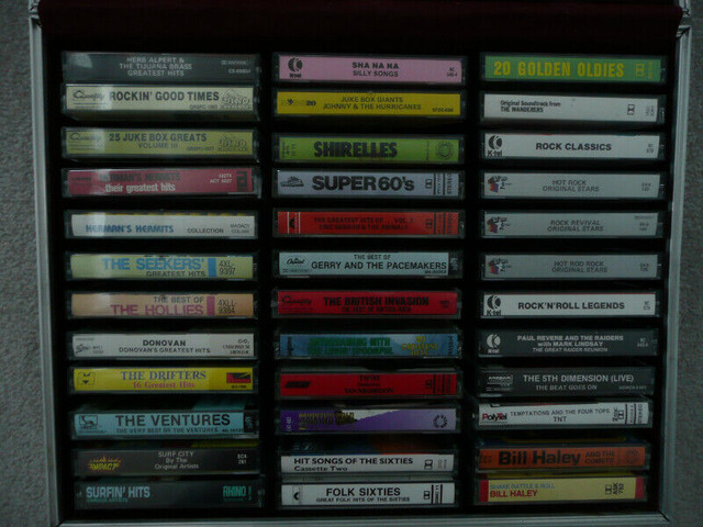 cassette tape collection in Arts & Collectibles in Lethbridge