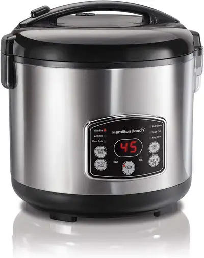Hamilton Beach Rice Cooker 20 cups For Sale4 to 20 cup cooking, View more