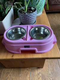 Dog food dish $15.00