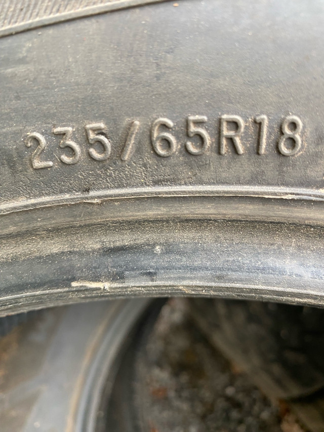 Tires 235/65/18 weather master WSC $250.00 in Tires & Rims in Oshawa / Durham Region - Image 3