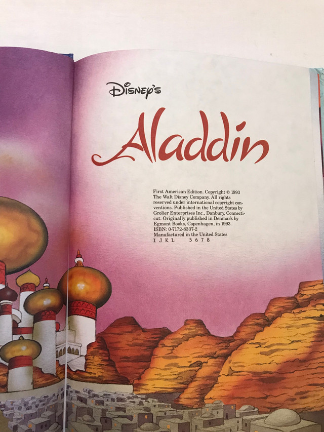 Aladdin Kids Book in Children & Young Adult in Ottawa - Image 4