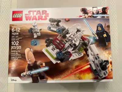 Lego STAR WARS 75206 Jedi & Clone Trooper Battle Pack - NEW !, View more
