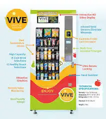 Brand New Combo Vending Machines Vive, View more