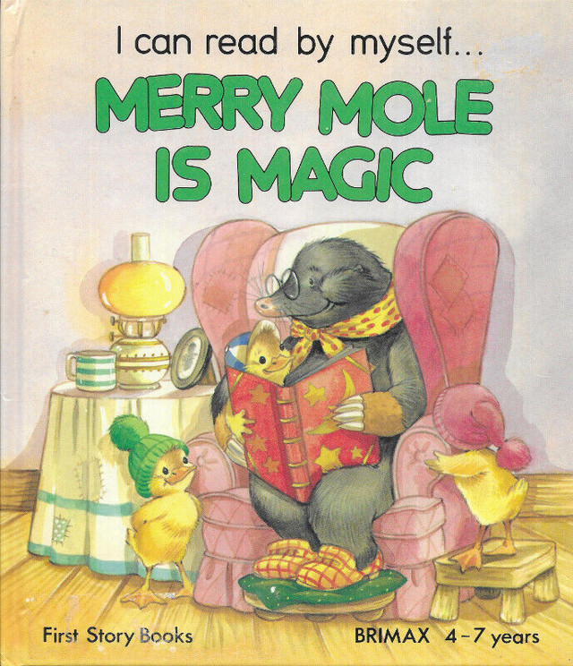 MERRY MOLE IS MAGIC (I Can Read Myself) June Woodman 1987 Hcv in Children & Young Adult in Ottawa