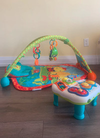 Baby Gym Playmate with a Music Table