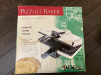 Pizzelli Baker prego série II