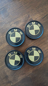 BMW Carbon and Black Center Caps 68MM
