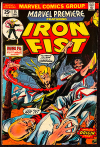 Marvel Premiere #15 1st appearance of Iron Fist