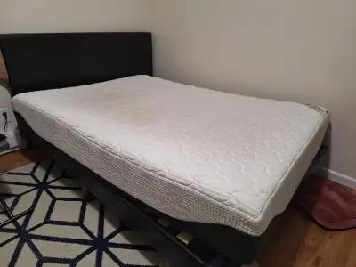 WELLPUR F120 Memory Foam Mattress (Double) & Bed frame, View more