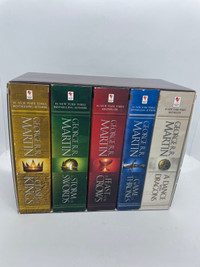 A Game of Thrones George R. R. Martin (5-Book Boxed Set) A Song 