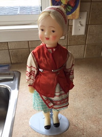 Soviet USSR Souvenir Doll - 1970s?