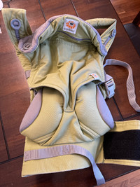 Ergobaby 360 carrier with bib and winter weather cover