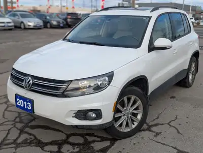 Volkswagen tiguan highline 2013. Comes with winter and summer tires good as new on mags. Got some tu...