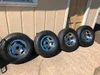 Chevy C10 GMC 1500 454ss style rims and tires