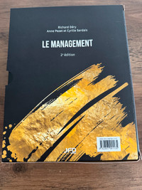 Le Management 2e édition de Richard Déry (Le coffret neuf)