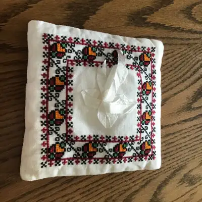 EMBROIDERED RING BEARER PILLOW, View more