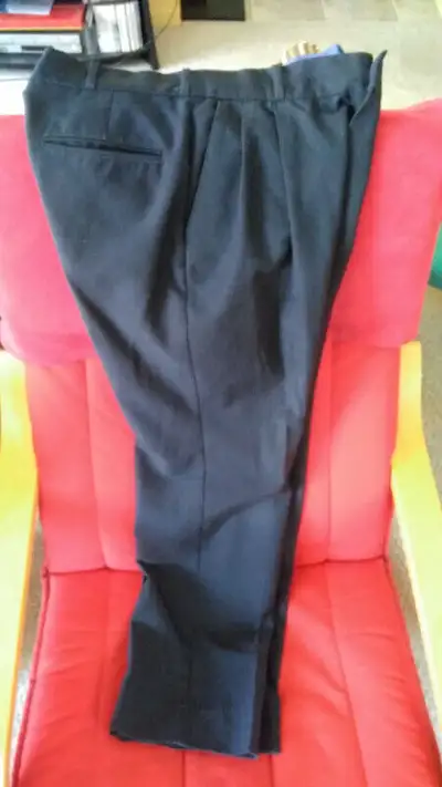 Pantalon de travail, couleur marine, taille 35", entrejambe 31", View more