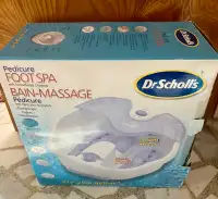 Dr Scholls Pedicure Foot Spa / Bain Massage