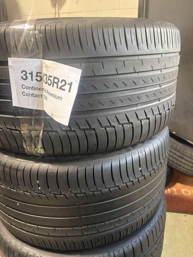 2 Used 315/35/R21 Continental RFT- BMW X5/X6/Cayenne/ Macan in Tires & Rims in City of Toronto - Image 4